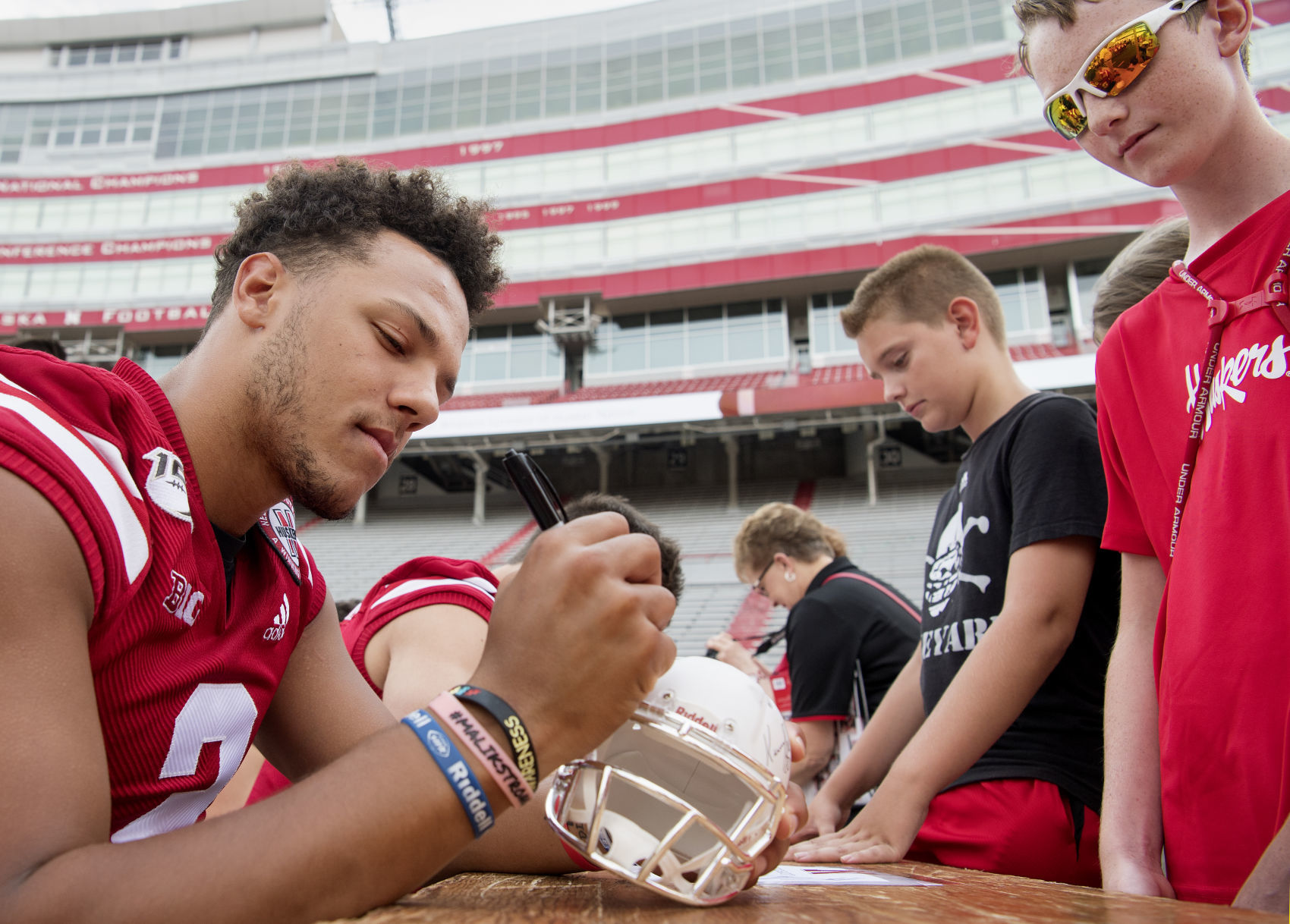 Husker fan day, 8.1